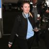 Lena Dunham arrive à l'aéroport de Los Angeles (LAX) le 30 mars 2018.