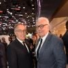 Exclusif - François Delahaye (directeur du Plaza Athénée), Alain Ducasse - Soirée Renault à l'occasion de l'ouverture de la 120ème édition du Mondial de l'Automobile 2018 au Paris Expo Porte de Versailles à Paris le 2 octobre 2018. © Rachid Bellak/Bestimage