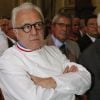 Alain Ducasse - Obsèques de Joël Robuchon en la cathédrale Saint-Pierre de Poitiers le 17 août 2018. © Patrick Bernard / Bestimage