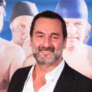 Gilles Lellouche lors de l'avant première du film "Le Grand Bain" au cinéma UGC De Brouckère, à Bruxelles, Belgique, le 10 octobre 2018.