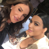 Caitlyn Jenner et Kim Kardashian en octobre 2015