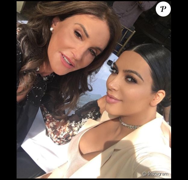 Caitlyn Jenner et Kim Kardashian en octobre 2015