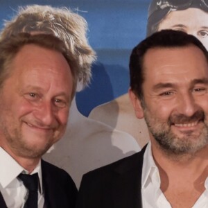 Benoit Poelvoorde, Gilles Lellouche et Mathieu Amalric - Première du film "Le Grand Bain" à Bruxelles. Le 10 octobre 2018