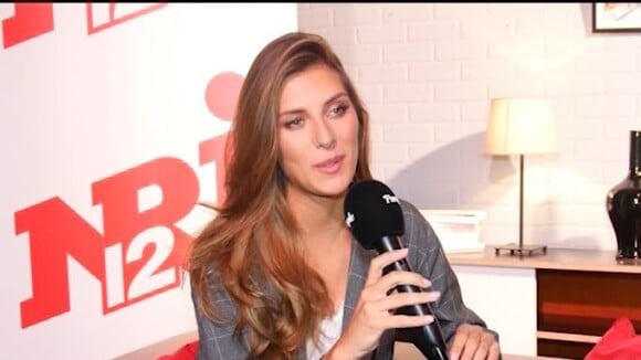 Camille Cerf en interview pour "Purepeople", 23 octobre 2018