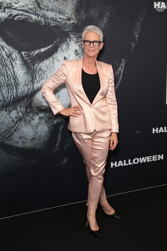 Jamie Lee Curtis à la première australienne du film "Halloween" au cinéma Event à Sydney, Australie, le 23 octobre 2018.