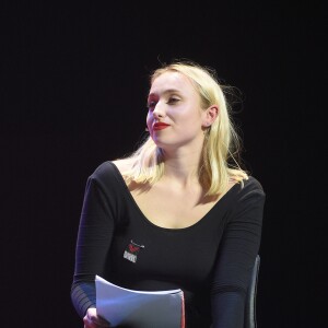 Chloé Jouannet - Représentation de la pièce "Les Monologues du Vagin" au théâtre le Comédia à Paris le 12 mars 2018. © Guirec Coadic/Bestimage12/03/2018 - Paris