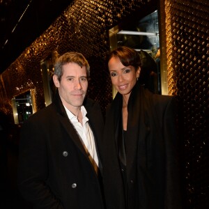 Exclusif - Sonia Rolland et son compagnon Jalil Lespert - 12ème cérémonie des Globes de Cristal 2018 au cabaret parisien Le Lido à Paris, France, le 12 février 2018. © Rachid Bellak/Pool/Bestimage