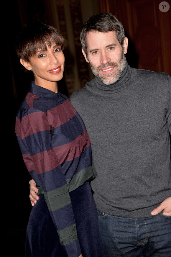 Exclusif - Sonia Rolland et son compagnon Jalil Lespert - 24ème édition des "Femmes en Or Innovation Day 2016" à l'Hôtel de Ville de Paris le 29 novembre 2016. © Veeren/Bestimage