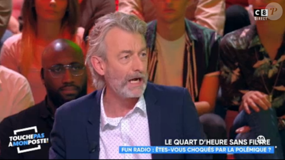 Gilles Verdez sur le plateau de "Touche pas à mon poste" le 25 octobre 2018 sur C8.