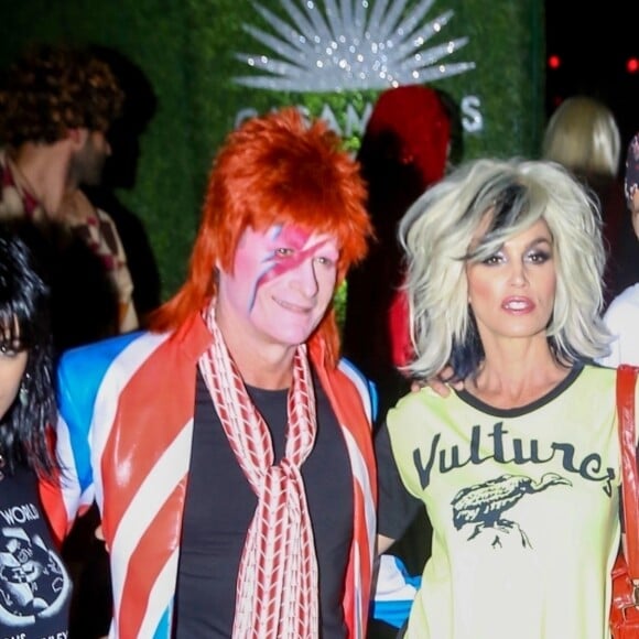 Cindy Crawford, son mari Rande Gerber et leurs enfants Kaia et Presley Gerber - Soirée "Casamigos Halloween Party" à Beverly Hills, le 26 octobre 2018