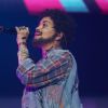 Rita Ora, déguisée en Post Malone, participe au concert "KISS Haunted House Party" à Wembley. Londres, le 26 octobre 2018.