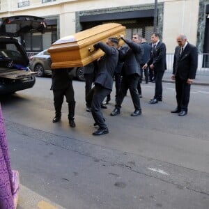 Exclusif - Illustration - Arrivées aux obsèques de Charles Aznavour en la cathédrale arménienne Saint-Jean-Baptiste de Paris. Le 6 octobre 2018 © Jacovides-Moreau / Bestimage