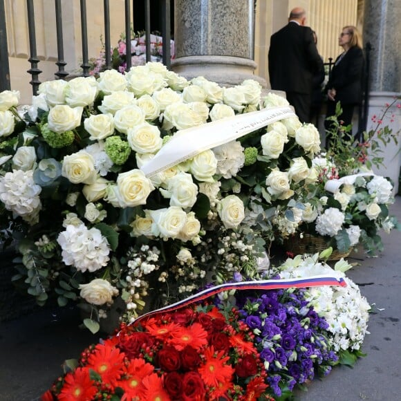 Exclusif - Illustration - Arrivées aux obsèques de Charles Aznavour en la cathédrale arménienne Saint-Jean-Baptiste de Paris. Le 6 octobre 2018 © Jacovides-Moreau / Bestimage