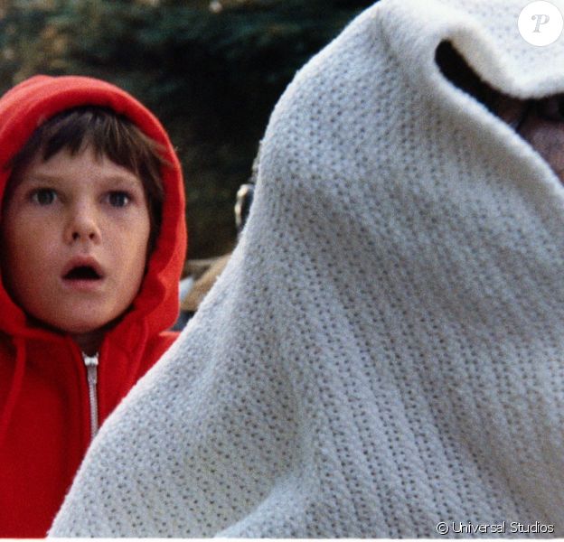 Henry Thomas dans le film "E.T., l'extraterrestre".