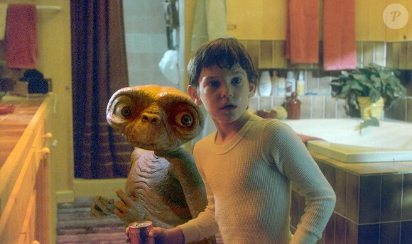 Henry Thomas dans le film "E.T., l'extraterrestre".
