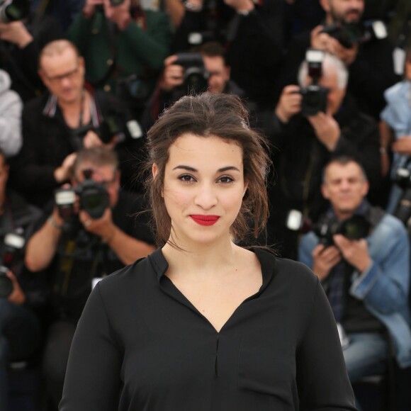 Camélia Jordana - Photocall du film "Bird People" au 67e Festival International du Film de Cannes, le 19 mai 2014