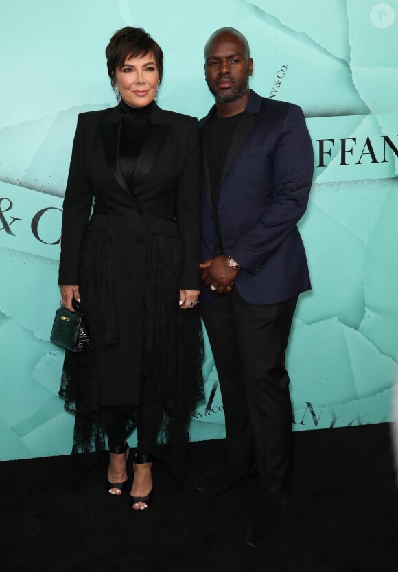 Kris Jenner et Corey Gamble à la soirée de gala Tiffany Blue Book à New York City, le 9 octobre 2018.