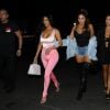 Kim Kardashian, Kourtney Kardashian et Larsa Pippen au concert de Jay-Z et Beyonce au Rose Bowl à Pasadena le 23 septembre 2018