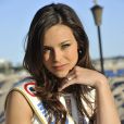 Exclusif - Rencontre avec Marine Lorphelin (miss france 2013) sur la plage Magnum de Cannes, le 25 mai 2013