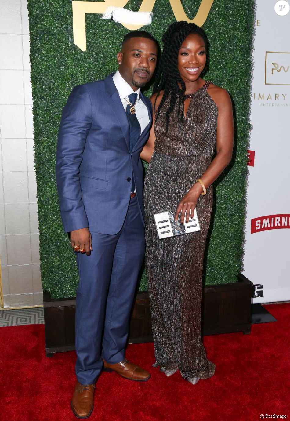 Brandy Norwood et Ray J à Los Angeles le 11 février 2017 Purepeople