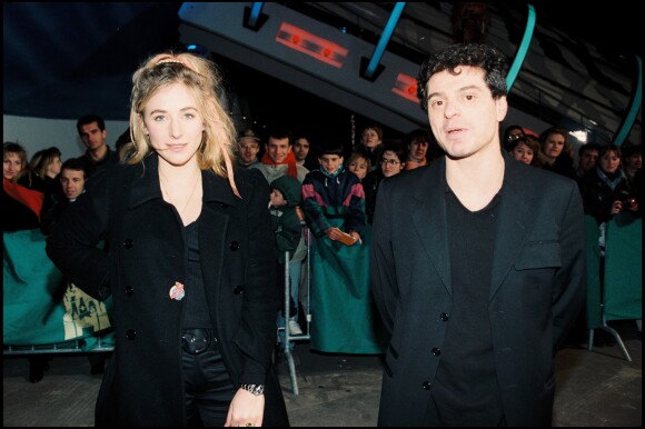 ARCHIVES - Julie Depardieu et Pierre Salvadori à Paris en 1996.