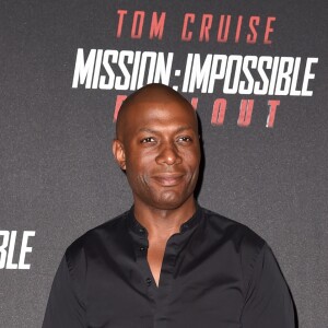 Harry Roselmack au photocall lors de l'avant-première mondiale de "Mission: Impossible Fallout" au Palais de Chaillot à Paris, le 12 juillet 2018. © Giancarlo Gorassini/Bestimage