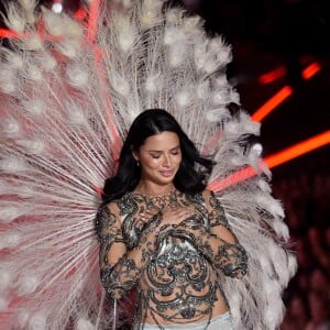 Adriana Lima participe à son dernier défilé Victoria's Secret lors du Victoria's Secret Fashion Show 2018. New York le 8 novembre 2018