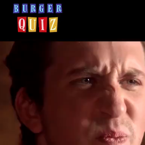 Max Chabat dans l'émission Burger Quiz
