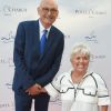 Mimie Mathy et son mari Benoist Gérard - Soirée du 90ème anniversaire de Line Renaud sur le Bateau Potel et Chabot "Pavillon Seine" à Paris le 2 juillet 2018. © Coadic Guirec/Bestimage