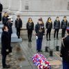 Emmanuel Macron - Cérémonie internationale du centenaire de l'armistice du 11 novembre 1918 à l'Arc de Triomphe à Paris. Le 11 novembre 2018