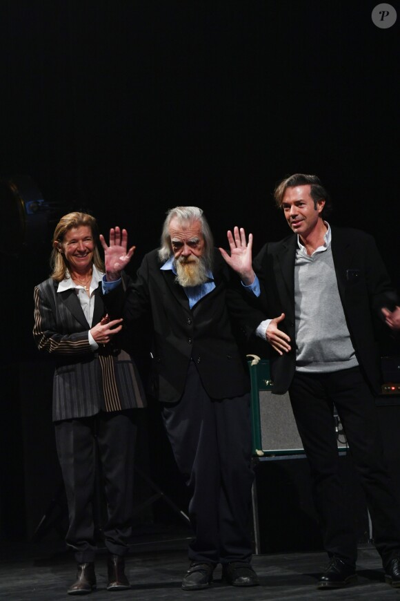 Exclusif - Michael Lonsdale - Remise de l'Ibis d'Or d'Honneur à l'acteur Michael Lonsdale lors du 5ème édition du Festival du cinéma de La Baule, France, le 7 novembre 2018. © Rachid Bellak/Bestimage