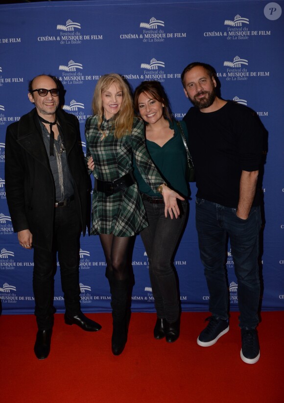 Exclusif - Nicolas Ker, Arielle Dombasle, Shirley Bousquet et Fred Testot - Première du film "A deux heures de Paris" lors de la 5ème édition du Festival du cinéma de La Baule le 8 novembre 2018. © Rachid Bellak/Bestimage