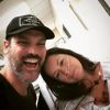 Holly Marie Combs et son chéri Mike, à l'hôpital à Los Angeles, le 11 novembre 2018