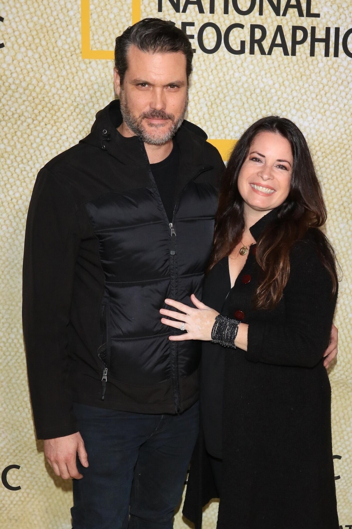 Photo : Holly Marie Combs et son compagnon Mike à la soirée de présentation  de la série 