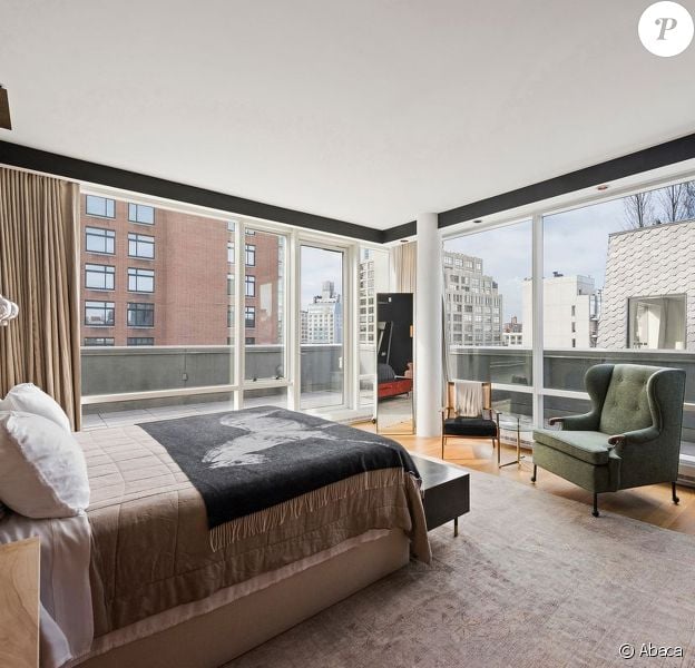 Photo de l'appartement vendu par Justin Timberlake et Jessica Biel à New York.