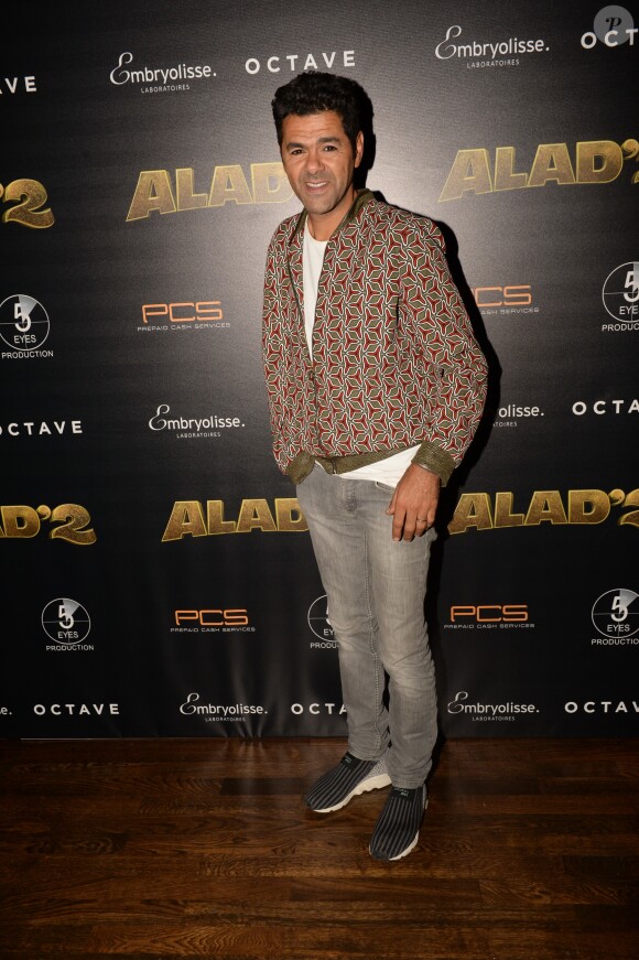 Semi-Exclusif - Jamel Debbouze - Les célébrités posent lors de l'After Party du film Alad'2 au Club Haussman à Paris le 21 septembre 2018. © Rachid Bellack/Bestimage