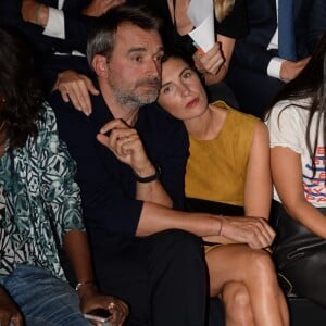 Alessandra Sublet et son mari Clément Miserez - Soirée de la 9e édition du "Etam Live Show" (Etam Lingerie) lors de la fashion week à Paris, le 27 septembre 2016. La marque Etam fête ses 100 ans en 2016. © Rachid Bellak/Bestimage