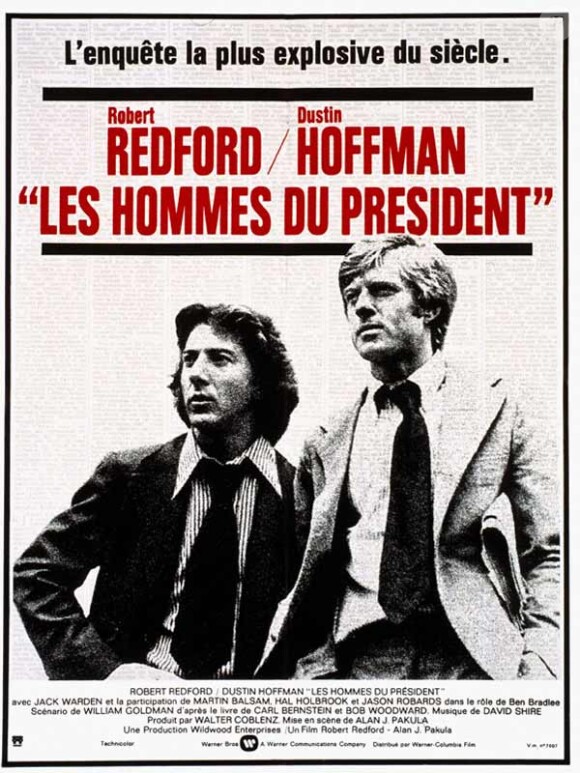 "Les Hommes du président" d'Alan J. Pakula, 1976.