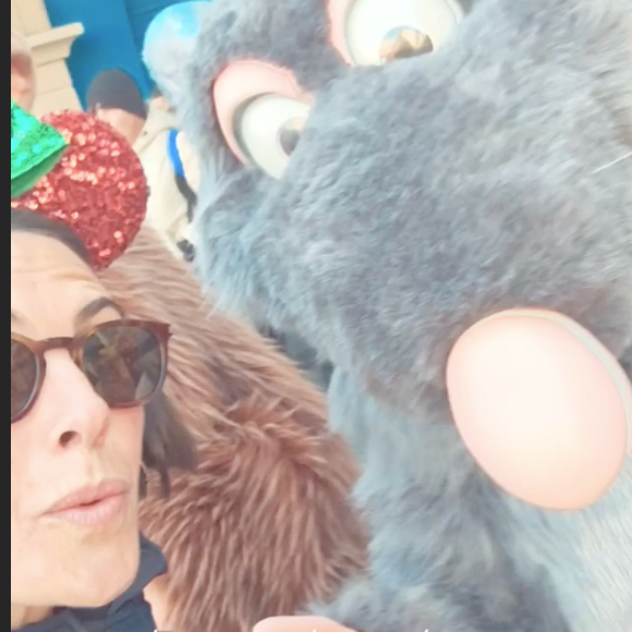 Alessandra Sublet à Disneyland Paris, le 17 novembre 2018.