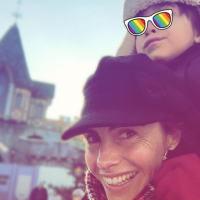 Alessandra Sublet, séparée : Emerveillée avec ses enfants à Disneyland