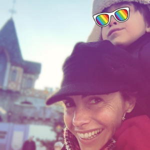 Alessandra Sublet à Disneyland Paris, le 17 novembre 2018.