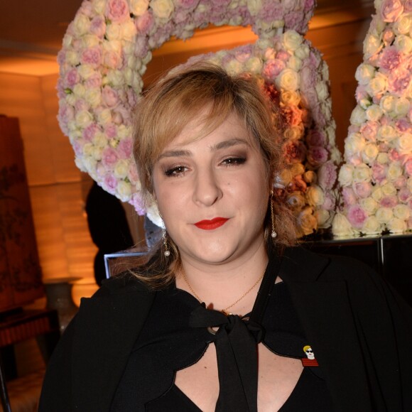 Exclusif - Marilou Berry - Soirée de lancement des cosmétiques Eymard Gabrielle à l'hôtel Shangri-La à Paris, France, le 12 avril 2018. © Rachid Bellak/Bestimage