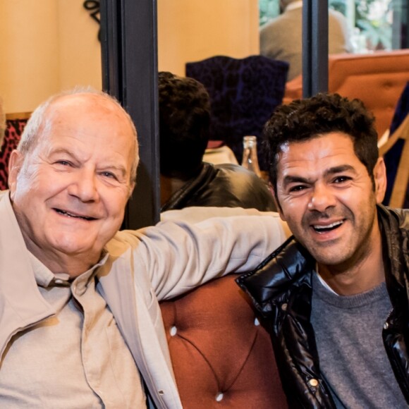 Exclusif - Marc Ladreit de Lacharrière a déjeuné avec Jamel Debbouze à l'occasion de l'ouverture du nouveau restaurant Costes du théâtre Marigny à Paris. Le 16 novembre 2018 © Cyril Moreau / Bestimage