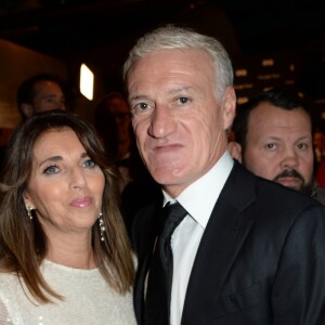 Semi-Exclusif - Didier Deschamps (Manager de la décennie) et sa femme Claude - Cocktail pour la remise des GQ Awards "Les Hommes de l'Année 2018" au Centre Pompidou à Paris, le 26 novembre 2018. © Veeren/Bestimage