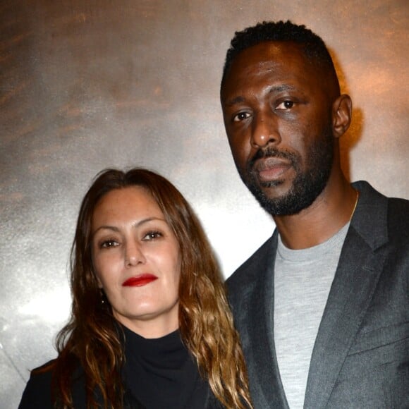 Semi-Exclusif - Thomas Ngijol et sa compagne Karole Rocher - Cocktail pour la remise des GQ Awards "Les Hommes de l'Année 2018" au Centre Pompidou à Paris, le 26 novembre 2018. © Veeren/Bestimage