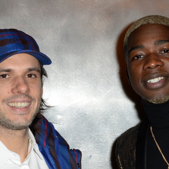 Semi-Exclusif - Orelsan (Musicien de la décennie) et MHD (Mohamed Sylla) (Musicien de l'Année) - Cocktail pour la remise des GQ Awards "Les Hommes de l'Année 2018" au Centre Pompidou à Paris, le 26 novembre 2018. © Veeren/Bestimage