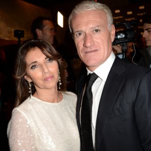 Semi-Exclusif - Didier Deschamps (Manager de la décennie) et sa femme Claude - Cocktail pour la remise des GQ Awards "Les Hommes de l'Année 2018" au Centre Pompidou à Paris, le 26 novembre 2018. © Veeren/Bestimage