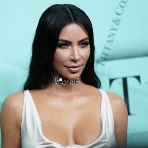 Kim Kardashian à la soirée de gala Tiffany Blue Book à New York le 9 octobre 2018.