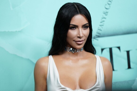 Kim Kardashian à la soirée de gala Tiffany Blue Book à New York le 9 octobre 2018.