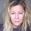 Mugshot de Heather Locklear le 25 juin 2018 après son arrestation à son domicile dans le comté de Ventura, en Californie. Elle avait alors résisté aux agents et secouristes, qui l'ont transportée en soins psychiatriques.